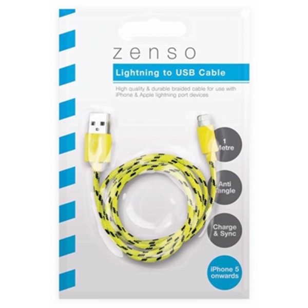 ZENSO IPHONE CABLE BRAIDED