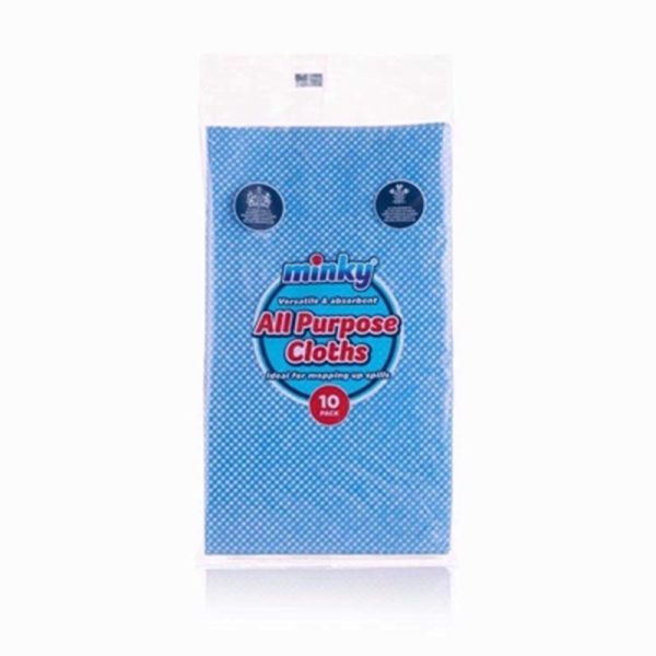 MINKY ALL PURPOSE CLOTH PACK OF 10