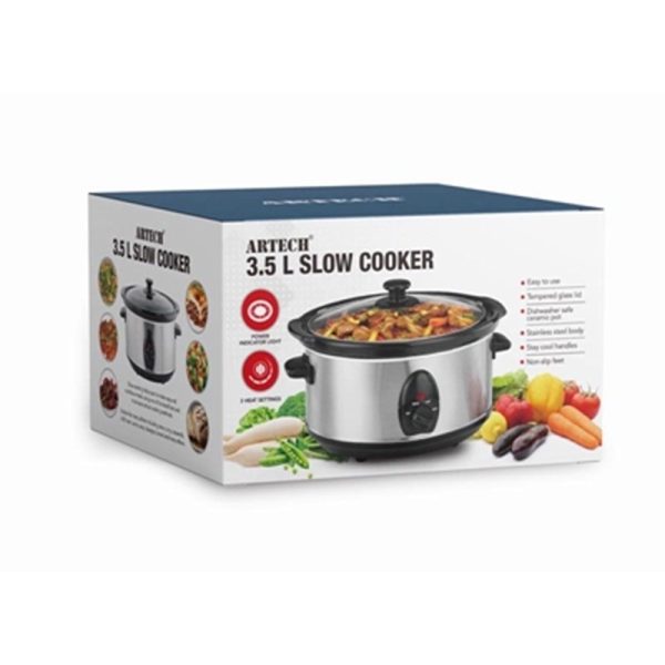 ARTECH SLOW COOKER 3.5LTR AT19276