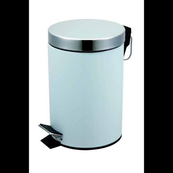 BLUE CANYON PEDAL BIN WHITE 3L