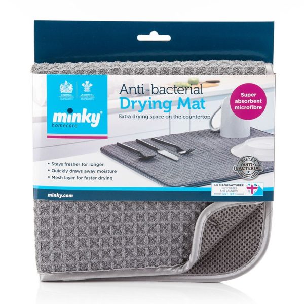 MINKY GREY DRYING MATT ANTI-BAC