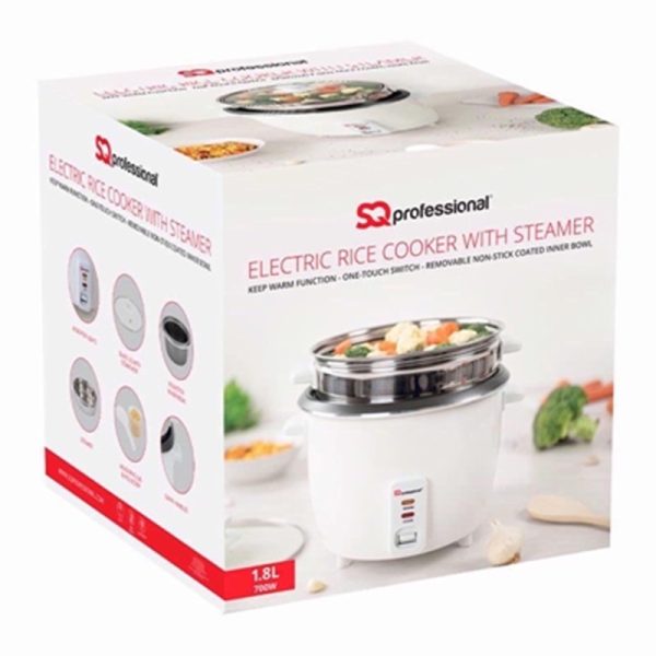 BLITZ RICE COOKER & STEAMER 1.8LTR 9454