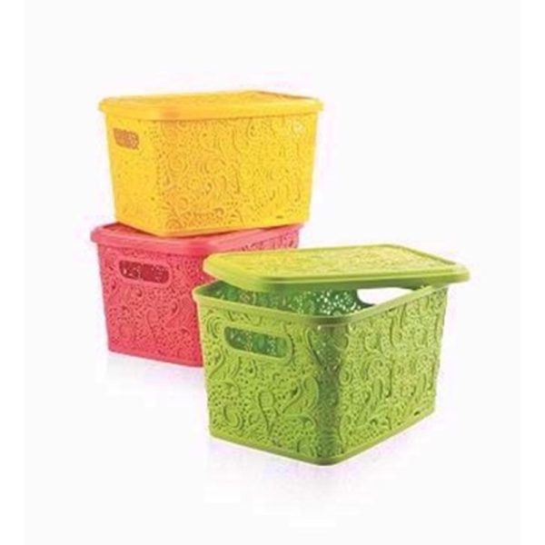 HOBBY LACE STORAGE BOX & LID 5.5 LTR