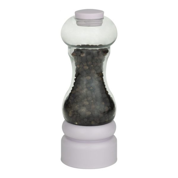 GRUNWERG PET COMBINATION SALT & PEPPER MILL MATT LAVENDER