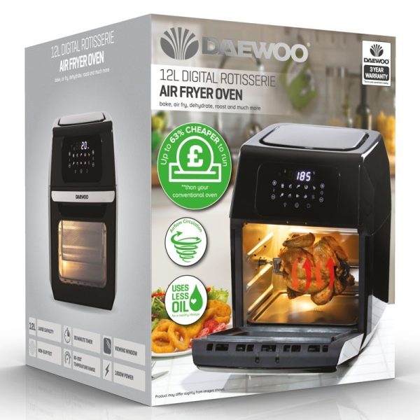 DAEWOO AIR FRYER ROTISSERIE SDA1551