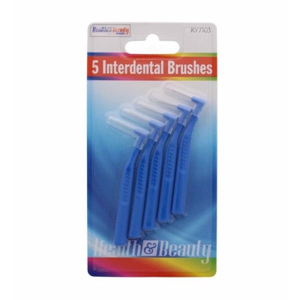 INTERDENTAL BRUSHES PACK OF 5