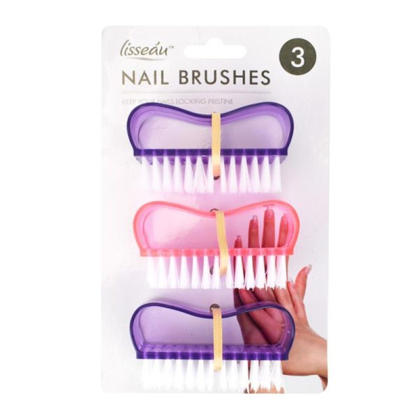 KEEP IT HANDY NAIL BRUSHES PACK OF 3