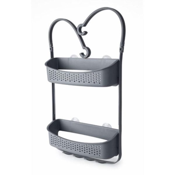 BLUE CANYON SHOWER CADDY DOUBLE HANGING GREY