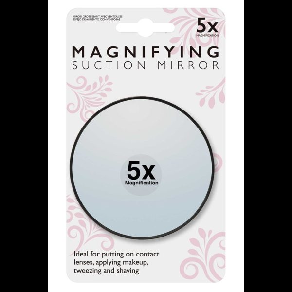 MAGNIFYING MIRROR W/SUCTION