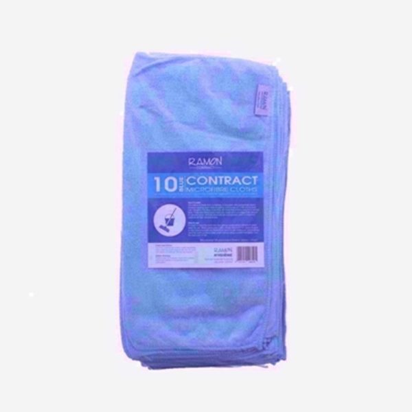 SQUEAKY CLEAN MICRO-FIBRE 10 CLOTHS BLUE