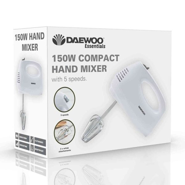 DAEWOO HAND MIXER 150W WHITE