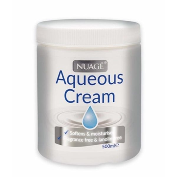 NUAGE AQUEOUS CREAM 500ML PACK OF 6