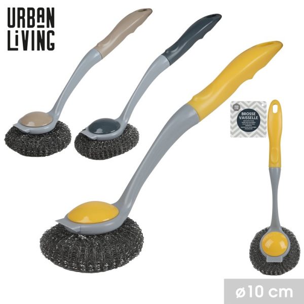 URBAN LIVING DISH SCRUBBING BRUSH ASSORTED