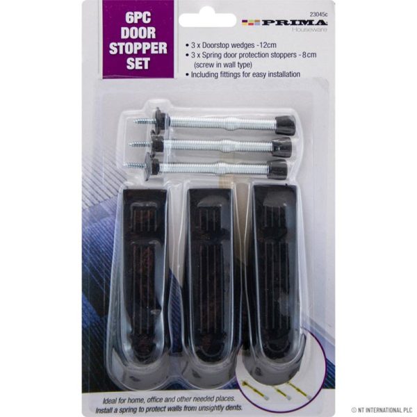 PRIMA DOOR STOPER 6PC SET SPRINGS & WEDGES