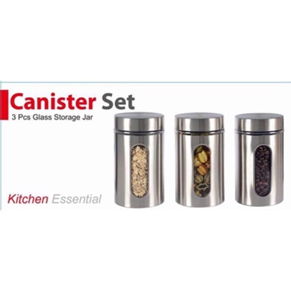 CANISTER 3PC SET 900ML