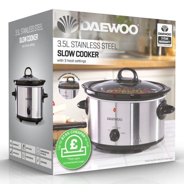 DAEWOO SLOW COOKER 3.5LTR SDA1364