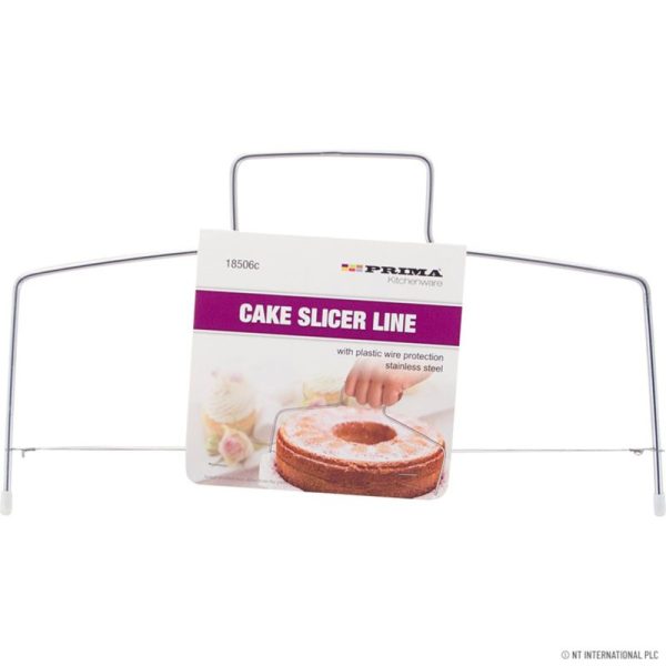 PRIMA S/S CAKE SLICER LINE W/PLASTIC WIRE