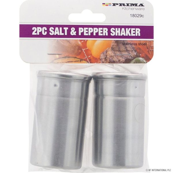 PRIMA SALT AND PEPPER SHAKER 8X4.5CM