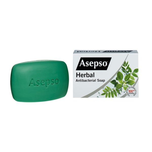 ASEPSO SOAP 80G HERBAL ANTIBACTERIAL 3S PACK OF 24