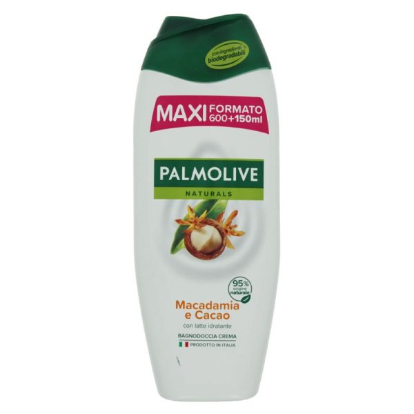 PALMOLIVE SHOWER GEL MACADAMIA & COCOA 750ML PACK OF 12