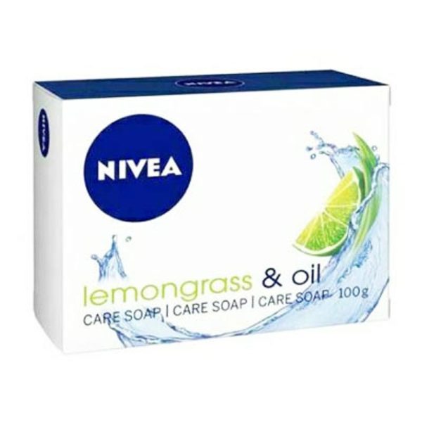 NIVEA SOAP LEMONGRASS & OIL 100G PACK OF 6