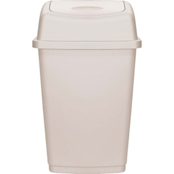 SIGNATURE 12LTR SWING BIN & LID TAUPE