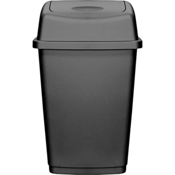 SIGNATURE 25LTR SWING BIN & LID VOLCANIC ASH