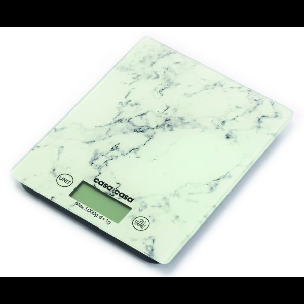 CASA ELECTRONIC KITCHEN SCALE MARBLE