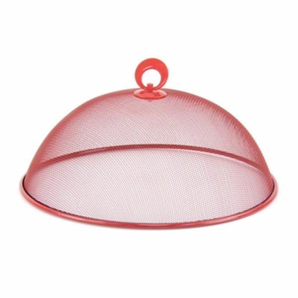 PRO MESH FOOD COVER 30CM JUMBO RED