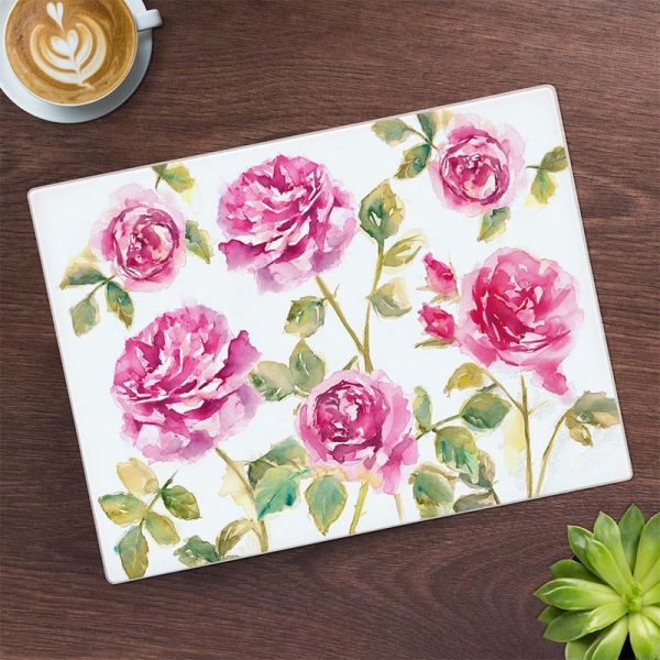 ROSE GARDEN CUTTING BOARD