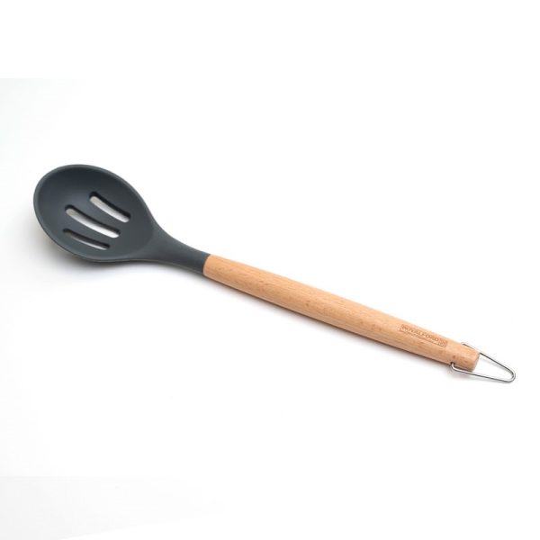 ROYALFORD SILICONE SLOTTED SPOON GREY