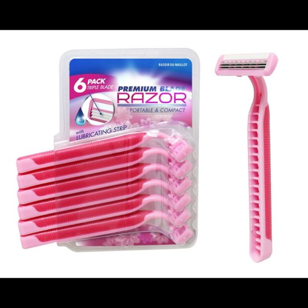 RAZOR LADIES DISPOSABLE PACK OF 6