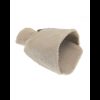 COUNTRYCLUB FOOT WARMER HOT WATER BOTTLE WITH FAUX FUR COVER NATURAL 2L