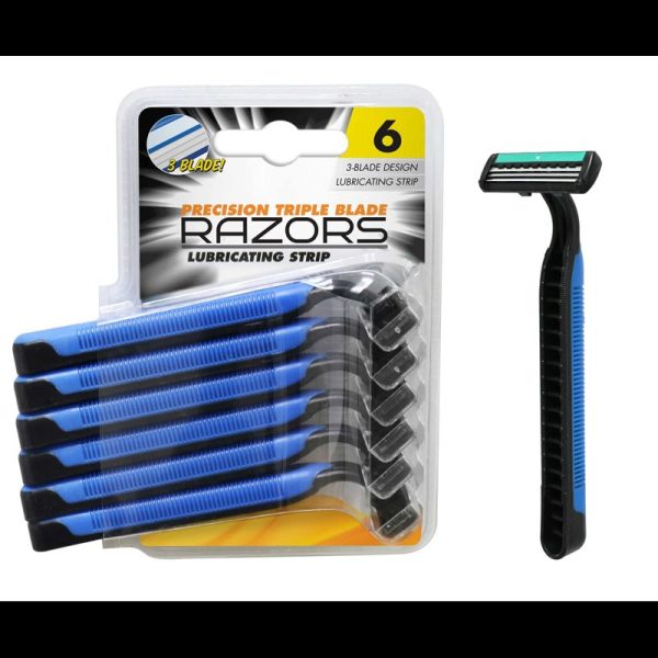 RAZOR MENS DISPOSABLE PACK OF 6