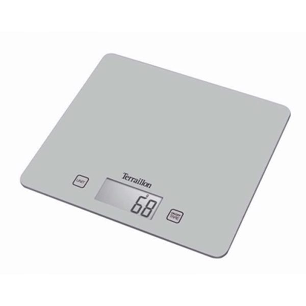 TERRAILLON KITCHEN DIGITAL SCALE SILVER 5KG