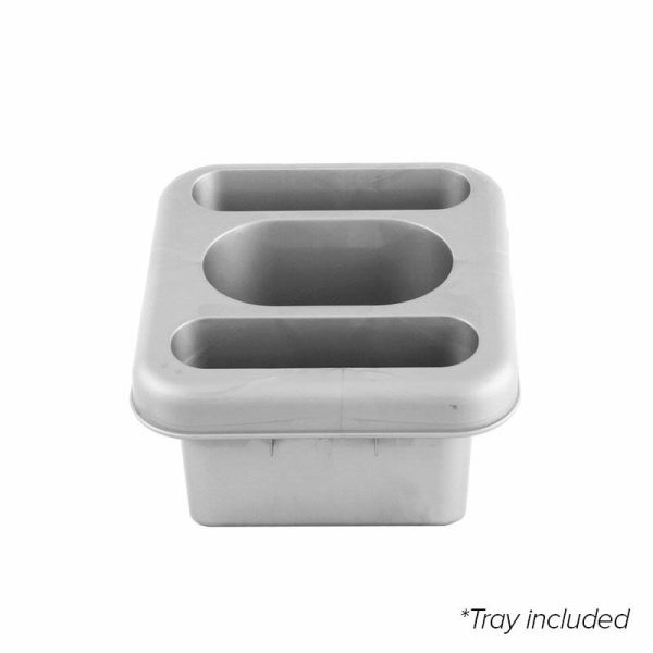 SIGNATURE SINK TIDY & TRAY SILVER