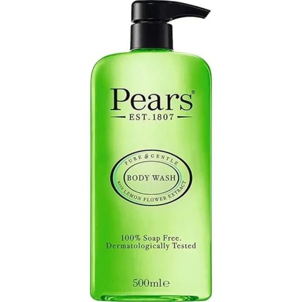 PEARS BODYWASH LEMON FLOWER EXTRACT 500ML PACK OF 6