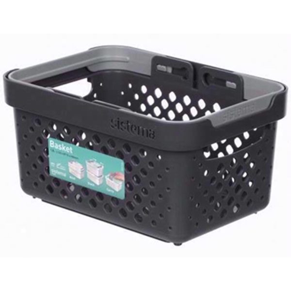 SISTEMA STACK NEST BASKET CHARCOAL 1.2L