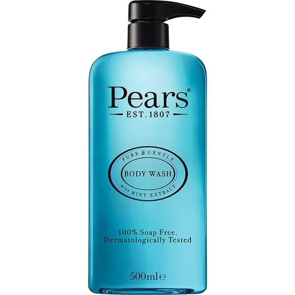 PEARS BODYWASH MINT EXTRACT 500ML PACK OF 6