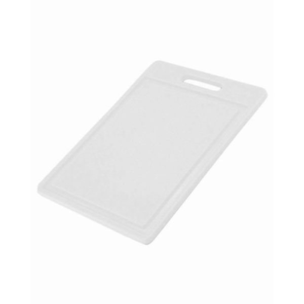 SUNNEX CHOPPING BOARD 14X 10X 1/2 INCH WHITE