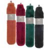 COUNTRYCLUB LONG HOT WATER BOTTLE WITH SUPER LUXURY FAUX FUR COVER ASSORTED COLOURS 2L