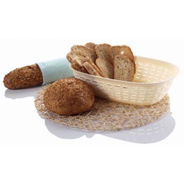 THL PLASTIC RATTAN BREAD BASKET 3 LTR