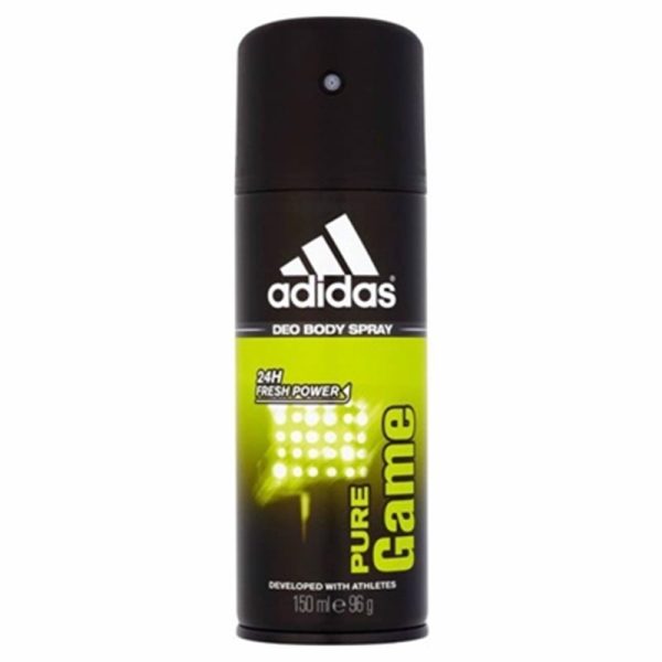 ADIDAS 150ML PURE GAME MENS PACK OF 6