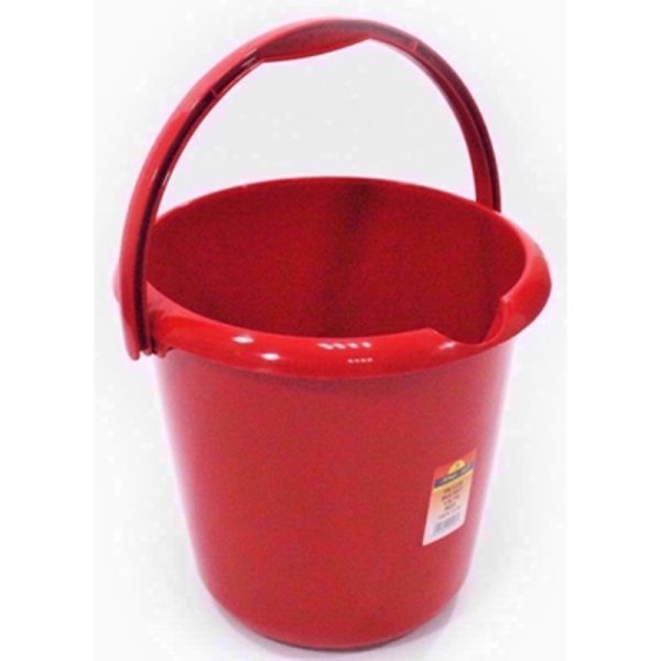 TML LARGE BUCKET RED 13LTR