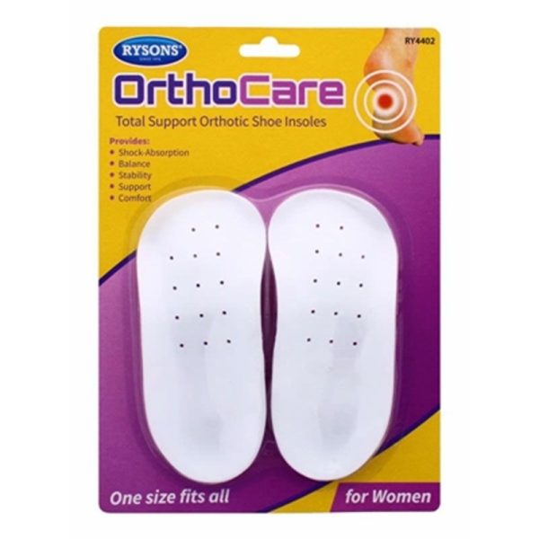 LADIES ORTHOCARE SHOE INSOLES