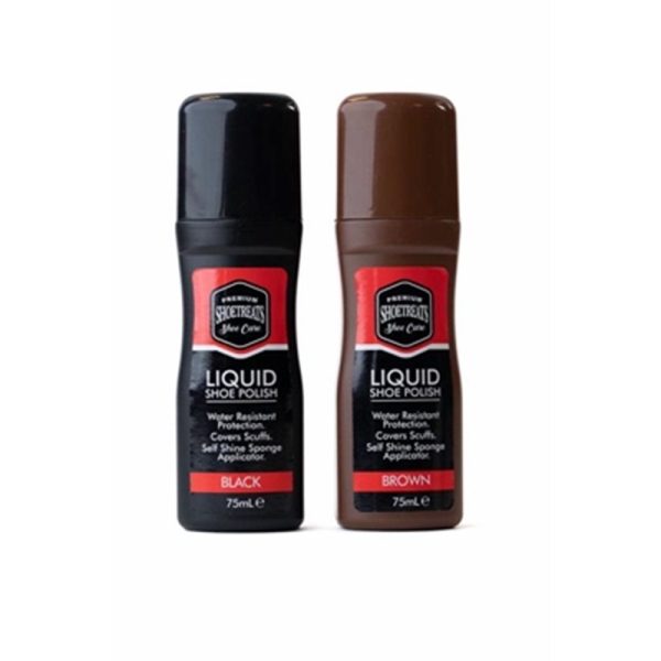 SHOETREATS LIQUID POLISH BLACK BROWN 6 ASS