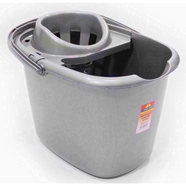 TML MOP BUCKET SILVER 15LTR