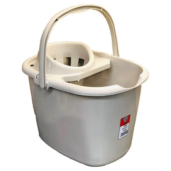 TML MOP BUCKET TAUPE 15LTR