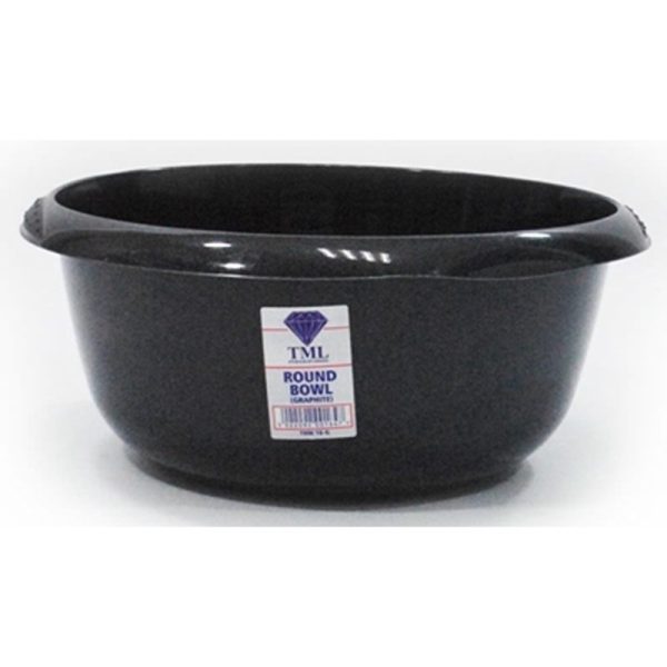 TML ROUND BOWL 8L GRAPHITE