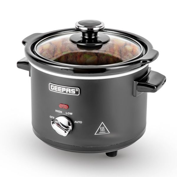 GEEPAS 1.5LTR SLOW COOKER